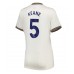 Maillot de foot Everton Michael Keane #5 Troisième vêtements Femmes 2024-25 Manches Courtes